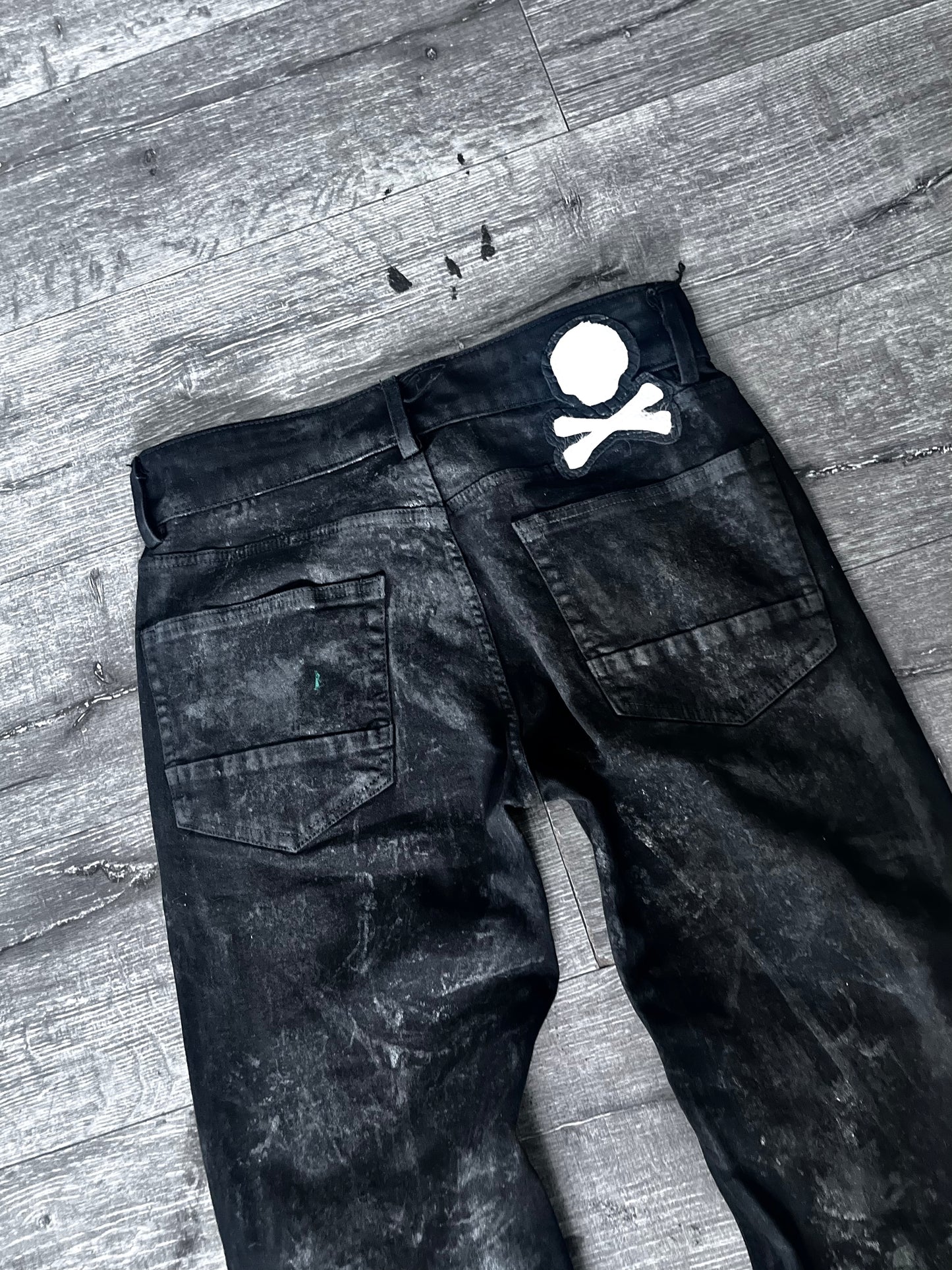 SKULL DENIM (FLARED)