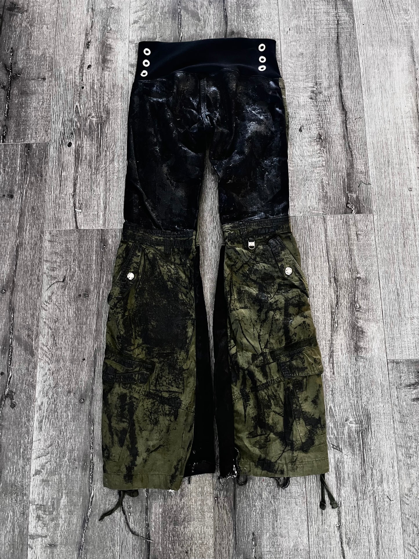 GREEN INDUSTRIAL OIL SPILL